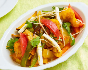 ベジタブルジャフレジカレー Vegetable Jalfrezi Cuffy