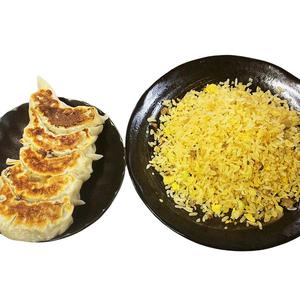 青山大餃子(5個)半チャーハンセット