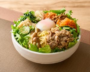 極うま牛プルコギと10種類のナムルビビンバ