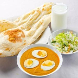 【Aセット カレー1種】 ナンorライス│サラダ 【A Set】 Naan or Rice│Salad