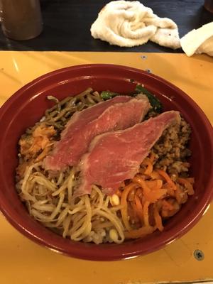 ローストビーフビビンバ