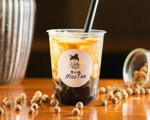 タピオカ沖縄黒糖ミルク Tapioca Okinawan Brown Sugar Milk