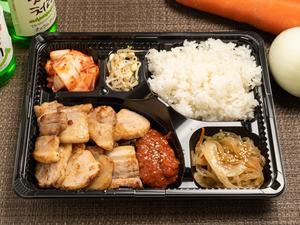 サムギョプサル弁当  Pork Lunch Box