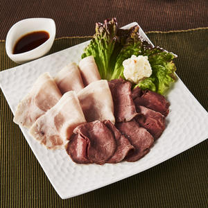 合い盛り♪レギュラー！ローストビーフ(35g)とポーク(35g)
