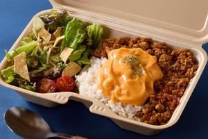 たっぷりチーズ乗せタコス風キーマカレー Cheese Taco Keema Curry