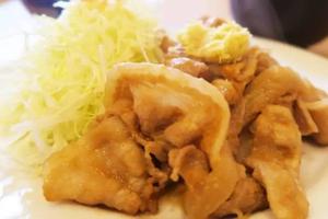 黒豚しょうが焼き定食