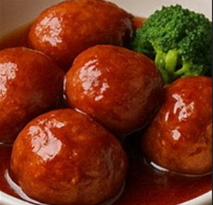 甘酢肉団子
