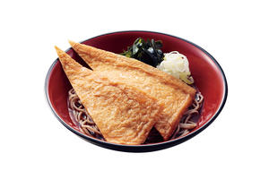 富士そば 油揚げと一緒に! きつねそば・うどん