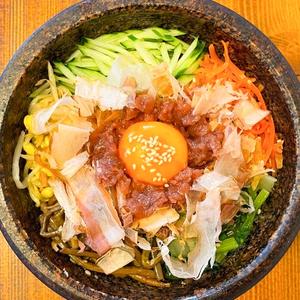 梅節の和風ビビンバ