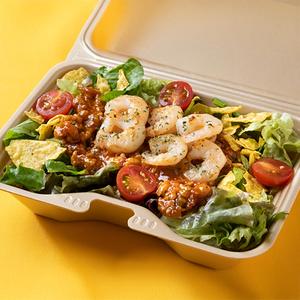 天才のタコライス ガーリックシュリンプタコライス Garlic Shrimp Taco Rice