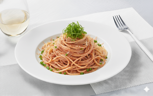 梅と葱の和風出汁醤油パスタ1980円↓