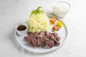 アンガス牛ハラミステーキ定食200g