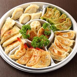 香港餃子人気六種盛り合わせ