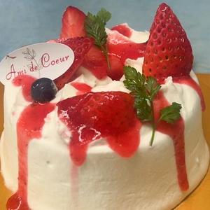 イチゴシフォンケーキ 2Sサイズ