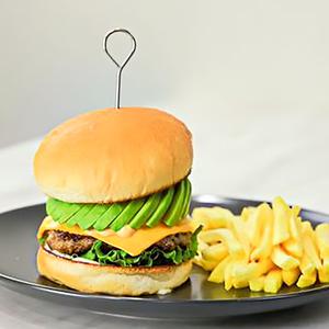 アボカドチーズバーガー(ポテト付き)