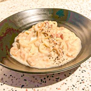 きのこクリームパスタ