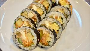 しそ明太クリームチーズキンパ