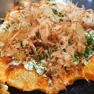 キムチ天 Kimchi Okonomiyaki