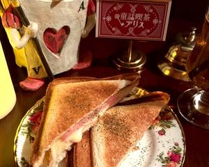タマゴ・ホットサンド Egg hot sandwich