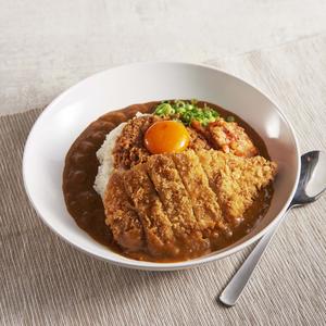 厚切り三元豚ロースカツ乗せピリ辛台湾カレー(ご飯300g)
