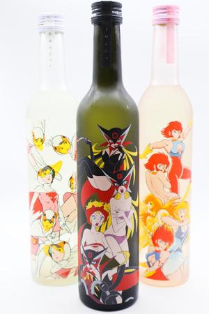 【アルコール】セクシー美女キャラ日本酒3種セット 各500ml