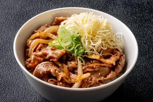 韓国カルビ丼とスンドゥブ 洞山 チーズ牛カルビ丼(味噌だれ)