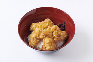 とり天丼(塩だれ)