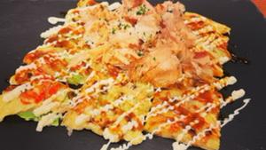 お好み焼き風チヂミ