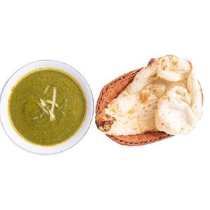 D.ほうれん草カレーナンセット(D.Spinach curry Naan Set)