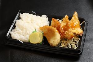 とり天甘酢あんかけ弁当