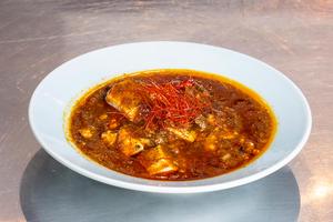 自慢の麻婆豆腐