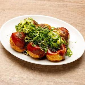 たこ焼き 6個 辛口ソース ネギ盛り