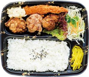 ももカラ大海老フライ弁当