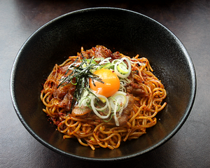 スタミナ辛・焼き油そば