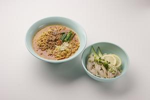 担々麺+ハーフ海南鶏飯