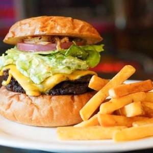 アボカドチーズバーガーセット