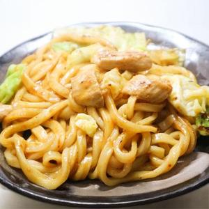 ホルモン焼きうどん