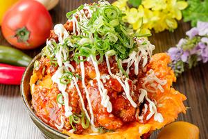 【6個・オム卵】ヤンニョムからあげ丼