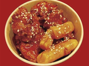 ヤンニョムチキン Mサイズ(150g トッポギ入り) Yangnyeom chicken(M size)