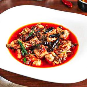 雲林坊人気No.1 ①四川花椒の利いた香り高い陳麻婆豆腐 Aromatic Chen Mapo Tofu with Szechuan Pepper