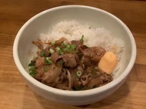 豚生姜焼き丼