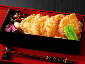 チキンカツレツ重 上【深夜】