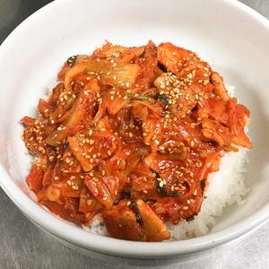 豚キムチ丼