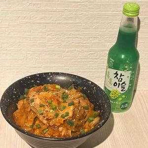 豚キムチ丼