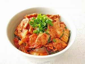 豚キムチ丼