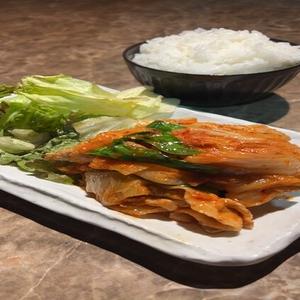 豚キムチ丼
