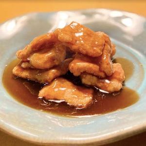 名物・黒酢の酢豚