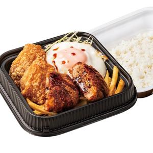 豚メンチからあげ盛り弁当
