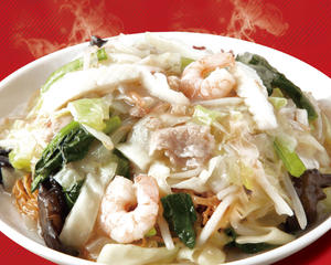 海鮮皿うどん