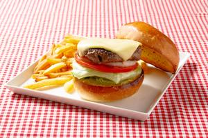 モッツァレラ チーズ バーガー